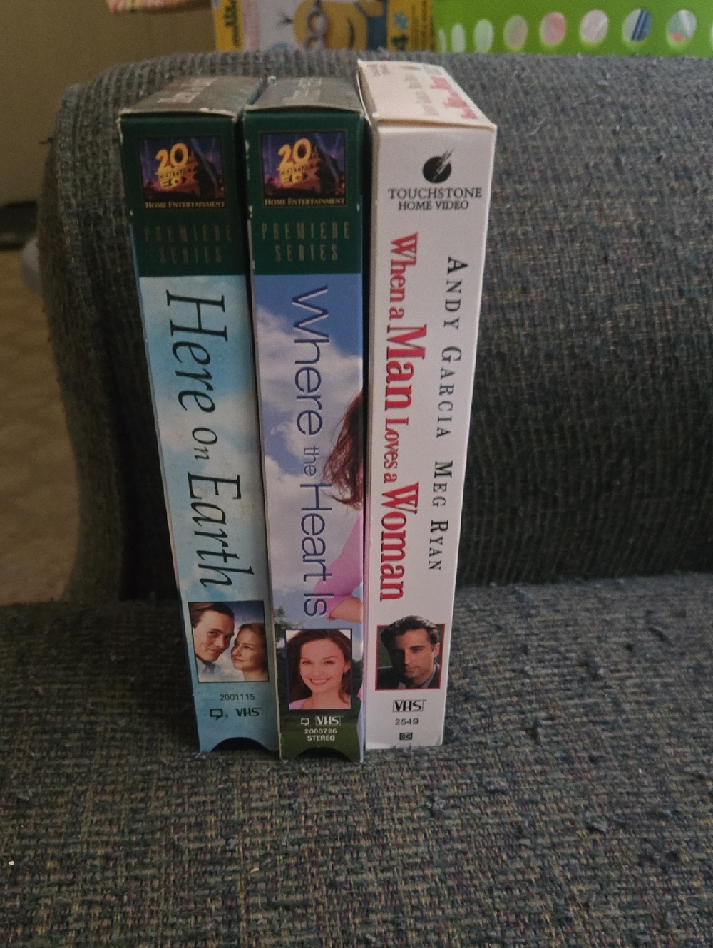 Lot Of 3 VHS Romance Movies